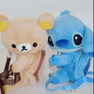 Balo gấu bông Stitch / gấu rilakkuma cho bé