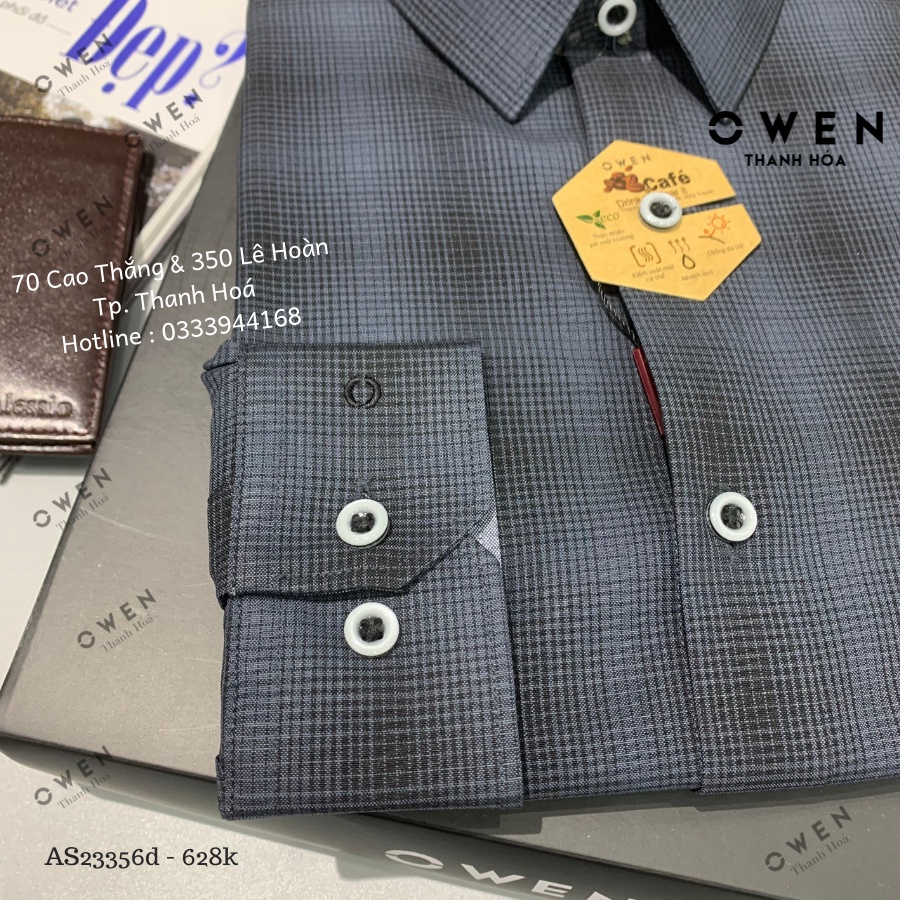 OWEN - Áo sơ mi dài tay Owen - Hàng mới về AS23356D