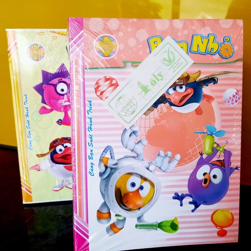 Quyển tập học sinh 96 trang Hoà Bình Bạn Nhỏ 4 ô ly, 5 ô ly 100gsm