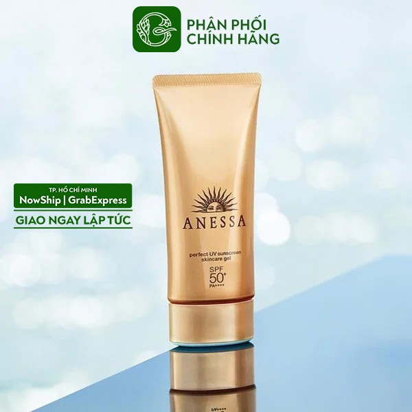 [Giao Ngay Lập Tức] Kem chống nắng Shiseido Anessa Perfect UV Sunscreen Skincare Gel SPF50+/PA++++ 90gr