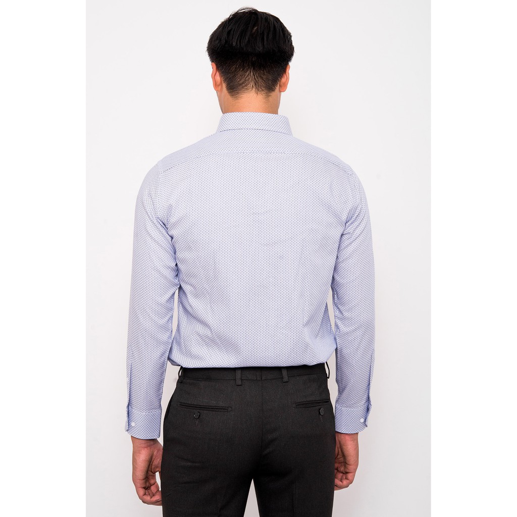 Sơ Mi mattana Trắng Họa Tiết SLim Fit Dài Tay MAM25180011707963