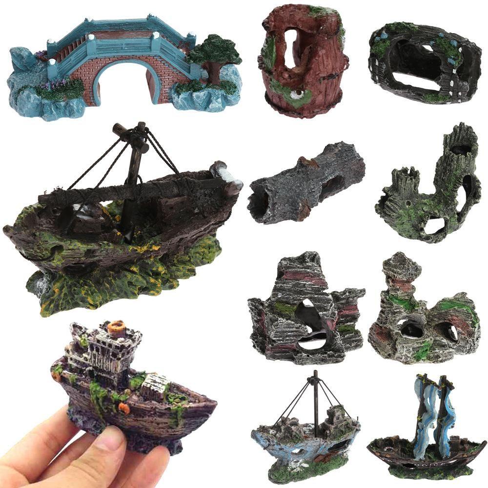 Thùng Gỗ Ẩn Trang Trí Bể Cá