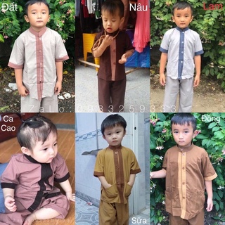 Đồ Lam Đi Chùa Cho Bé # Lãnh Tụ Phối