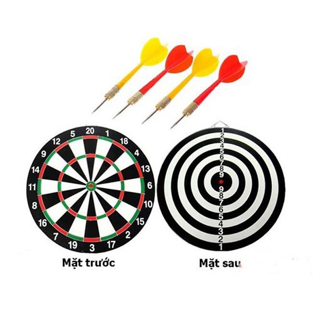 Bộ Bảng Phóng Phi Tiêu An Toàn Cao Cấp và 6 Mũi Tiêu