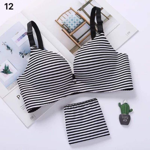 [HÀNG SẴN SALE XẢ KHO]_ HÀNG LOẠI 1 - Set lót set chip khô mực không gọng, mút vừa cực xịn đẹp (CÓ VIDEO & ẢNH THẬT) | BigBuy360 - bigbuy360.vn