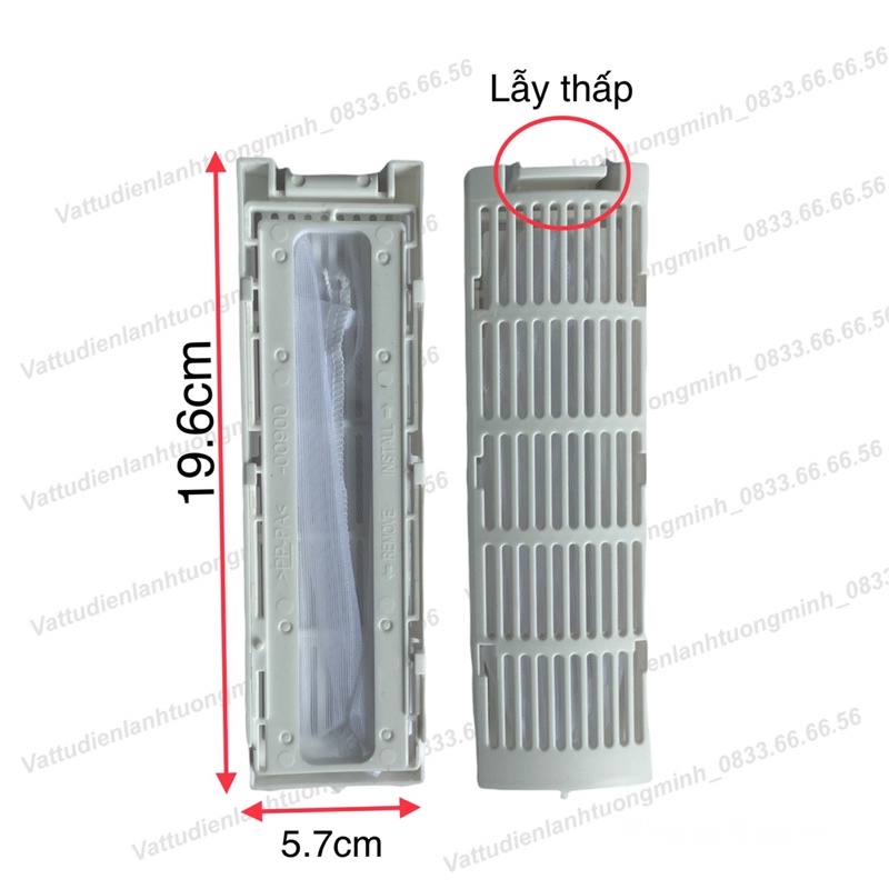 Lọc rác máy giặt Sanyo Aqua - Túi lọc máy giặt Sanyo Aqua