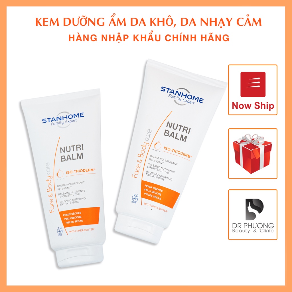 Kem dưỡng ẩm cho da khô, da nhạy cảm Stanhome Nutri Balm