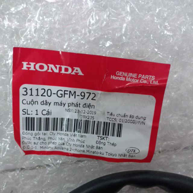 Cuộn lửa Honda Lead 110