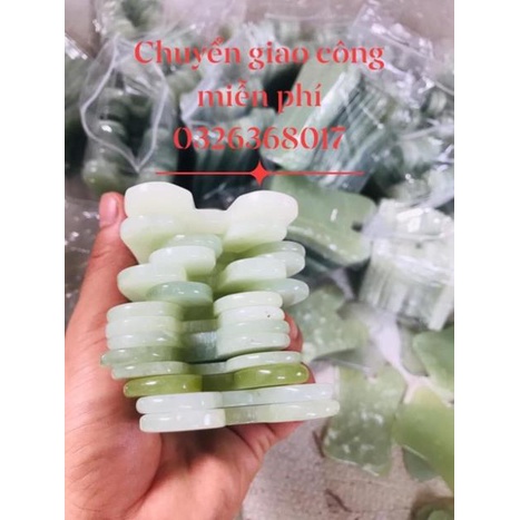 Ngọc cạo gió mặt, massage mặt, spa, dưỡng sinh đông y