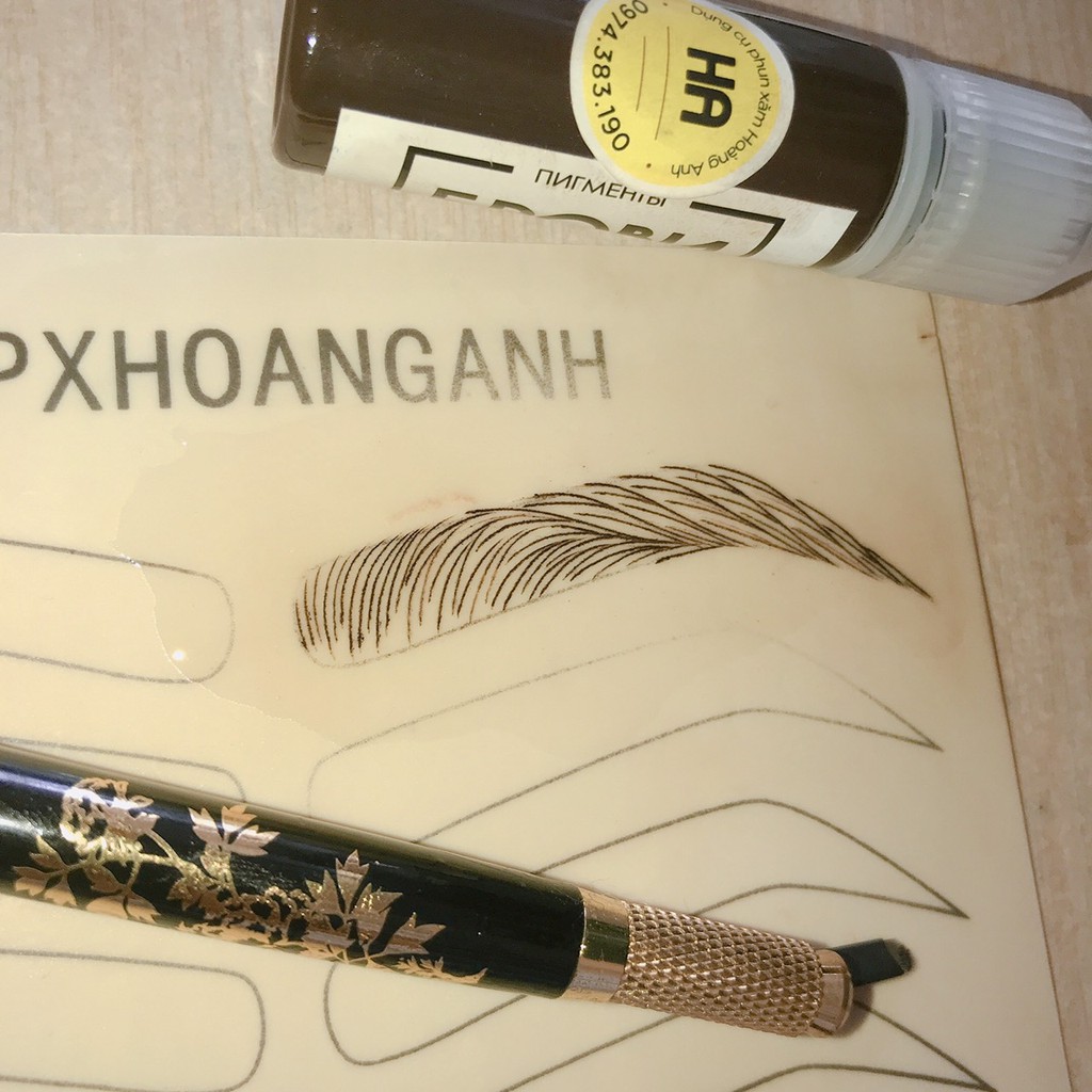 Da bột Tập Phun Xăm Điêu Khắc | Da Tập Xăm Dụng Cụ Phun Xăm