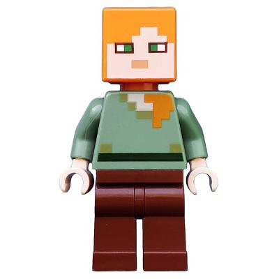 Nhân vật Đồ chơi lắp ráp Iego Minecraft ALEX STEVE ZOMBIE Chính hãng Đan Mạch]