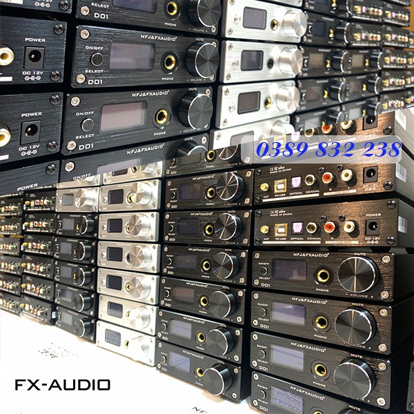 Giải Mã DAC D01- Thông số tuyệt vời - 32bit/768Khz - DSD 512