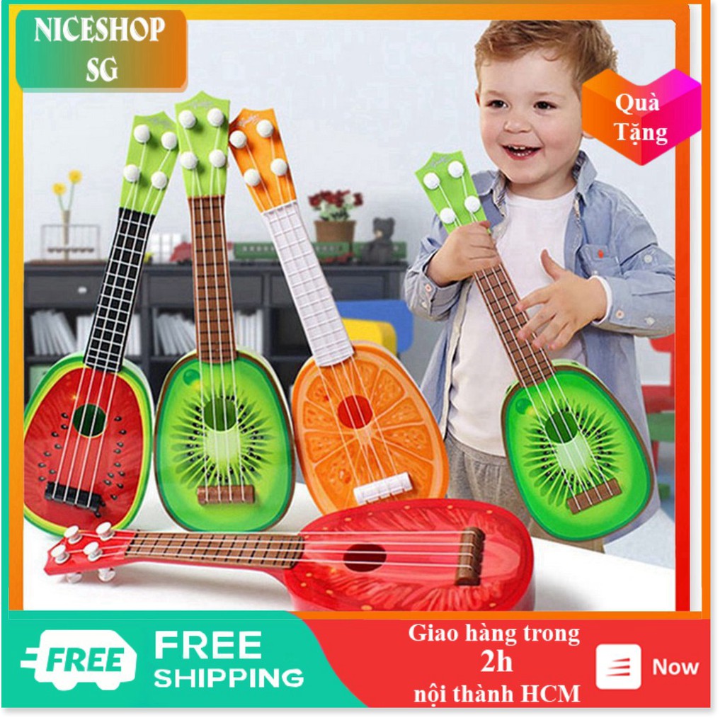 Đồ chơi trẻ em - Đàn guitar mini hình trái cây cho bé siêu đáng yêu - TE0199