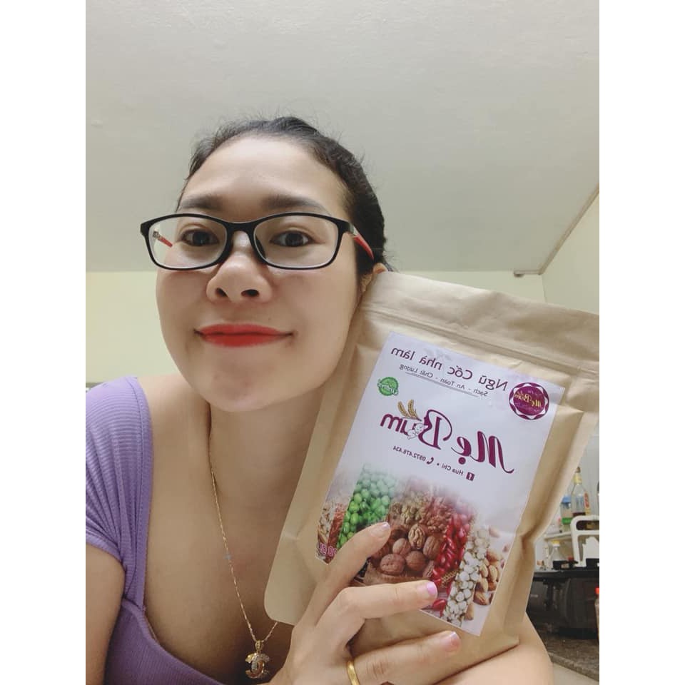 Bột Ngũ Cốc Mẹ Bum - Nhà Làm - Giúp Lợi Sữa Bà Bầu