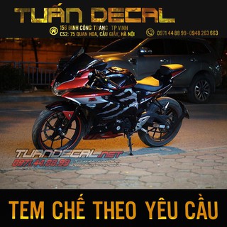 Tem Trùm Suzuki GSX Monster Candy - Nhận thiết kế theo yêu cầu của từng khách hàng