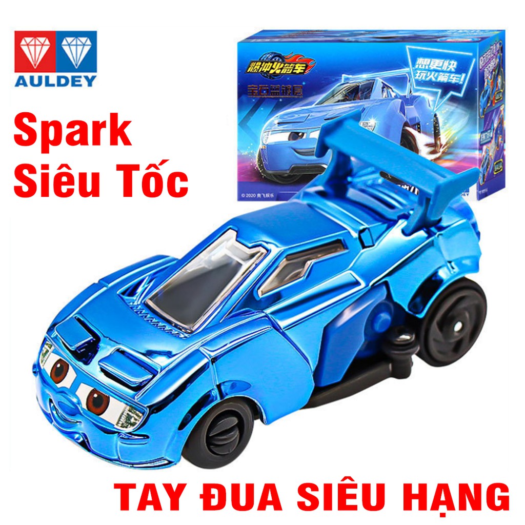 Xe ô tô tay đua siêu hạng mô hình nhân vật Spark Siêu Tốc đồ chơi trẻ em (không kèm bệ phóng)