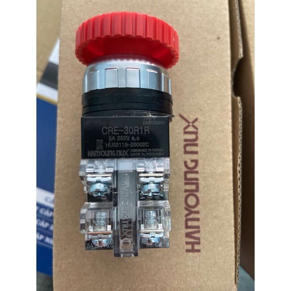 CÔNG TẮC Nút dừng khẩn cấp CRE-25R1R, CRE-30R1R, PHI25 và PHi30