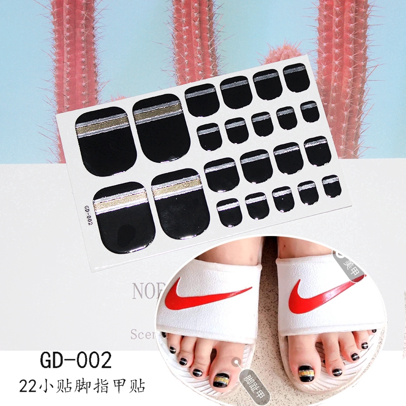 [Hàng mới về] Nhãn dán trang trí móng tay 3D hợp thời trang Gd00-1-017