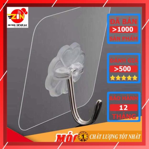 Móc Dán Tường Siêu Dính Trong Suốt Chịu Lực Tốt Treo Tường Chắc Chắn 6x6 cm - MY2