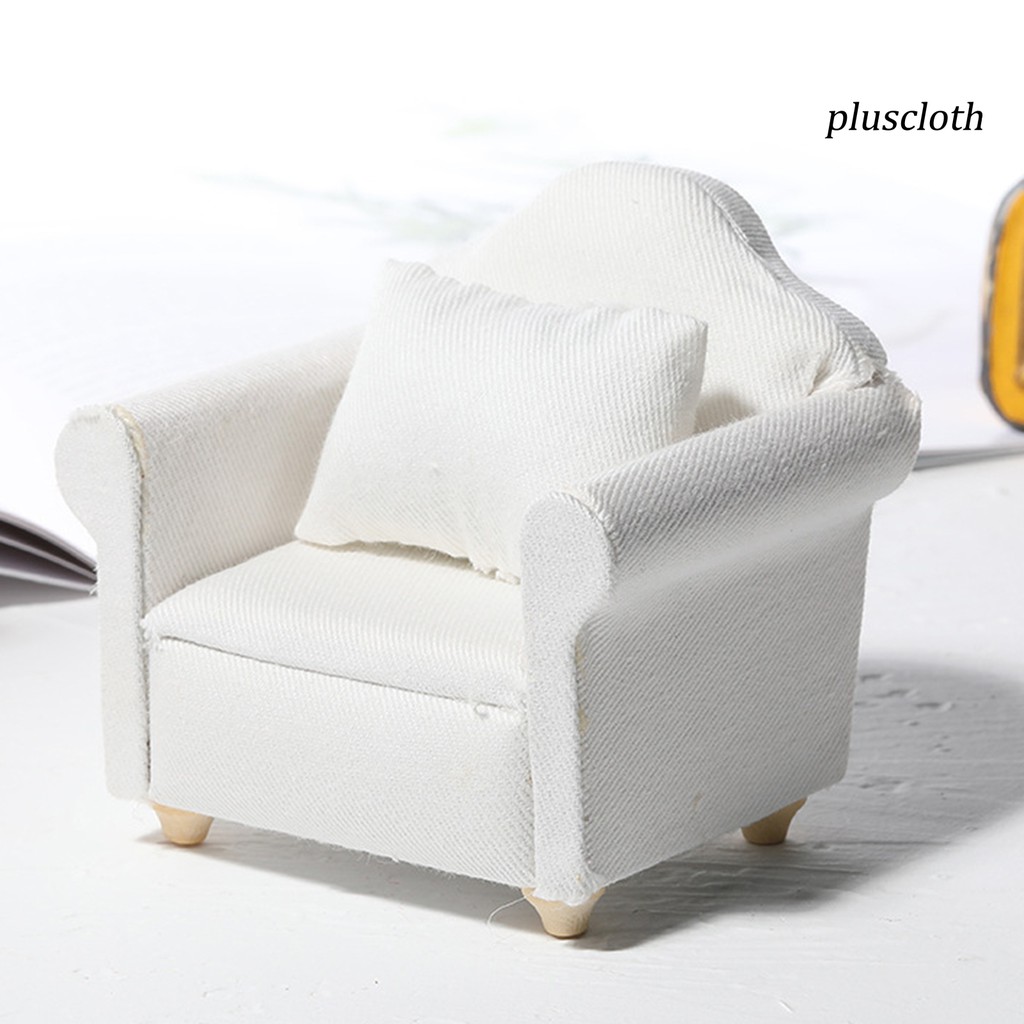 Mô Hình Ghế Sofa Mini Tỉ Lệ 1 / 12 Trang Trí Nhà Búp Bê