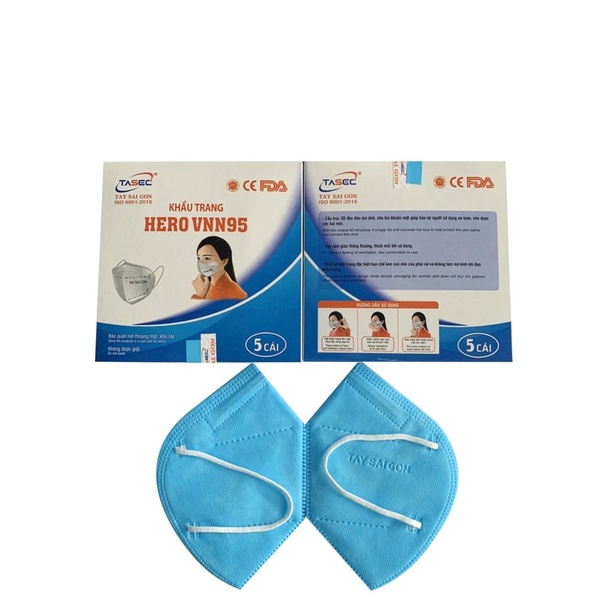 1 bịt/ 5 cái khẩu trang N95