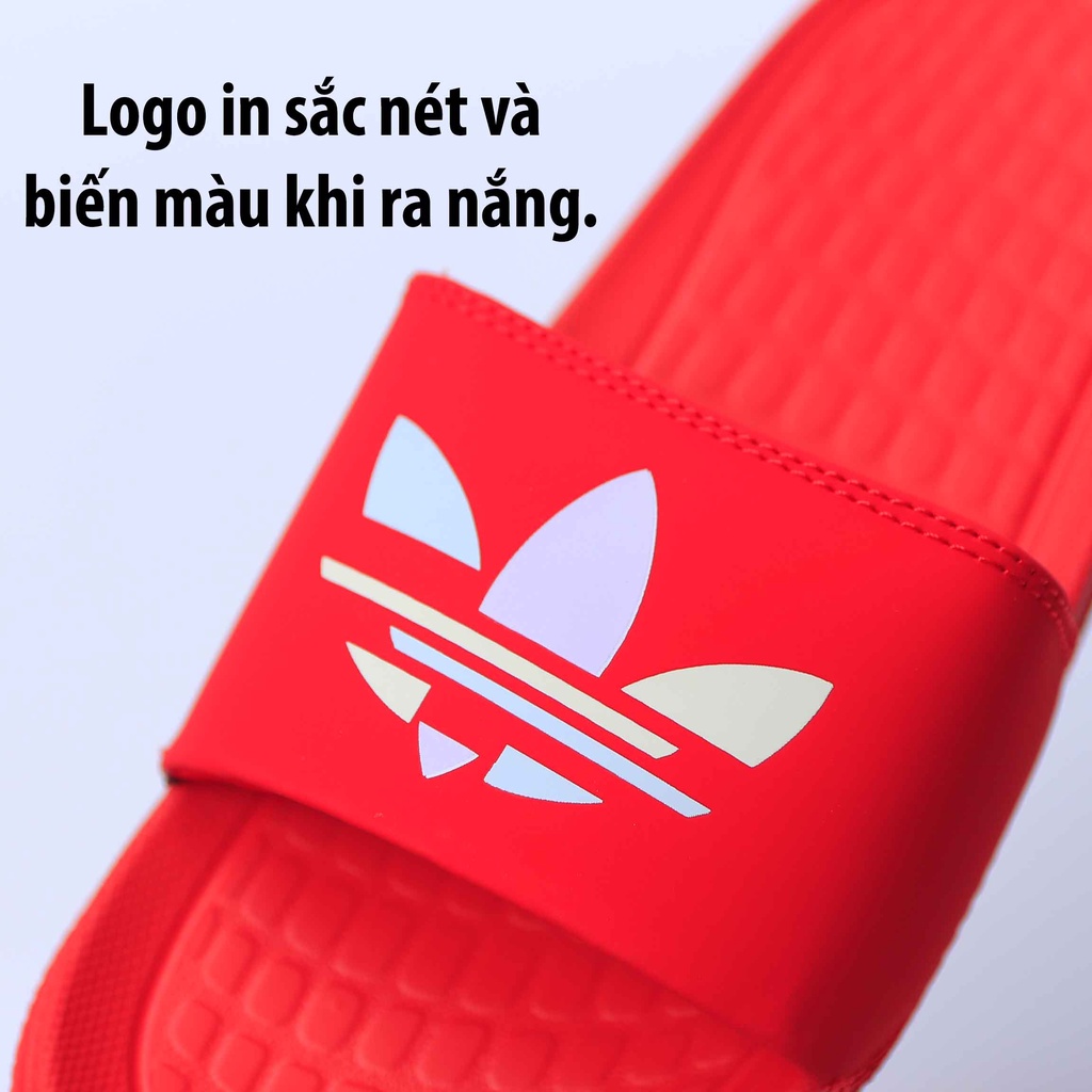 Dép quai ngang nam nữ mẫu mới biến màu adicolor