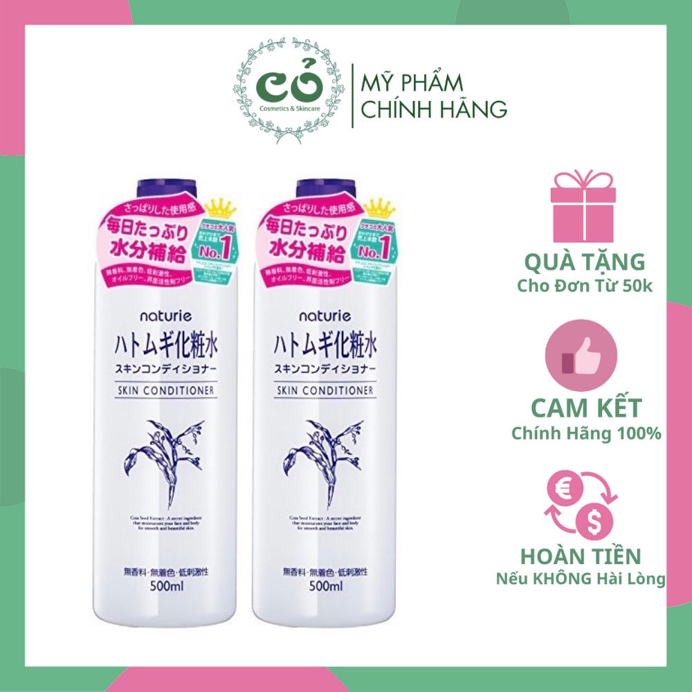 Lotion dưỡng da Naturie Hatomugi Skin Conditioner 500ml - Tặng Chai Chiết | BigBuy360 - bigbuy360.vn