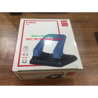 Đục lỗ Deli 0104 (35 tờ) - Dập lỗ