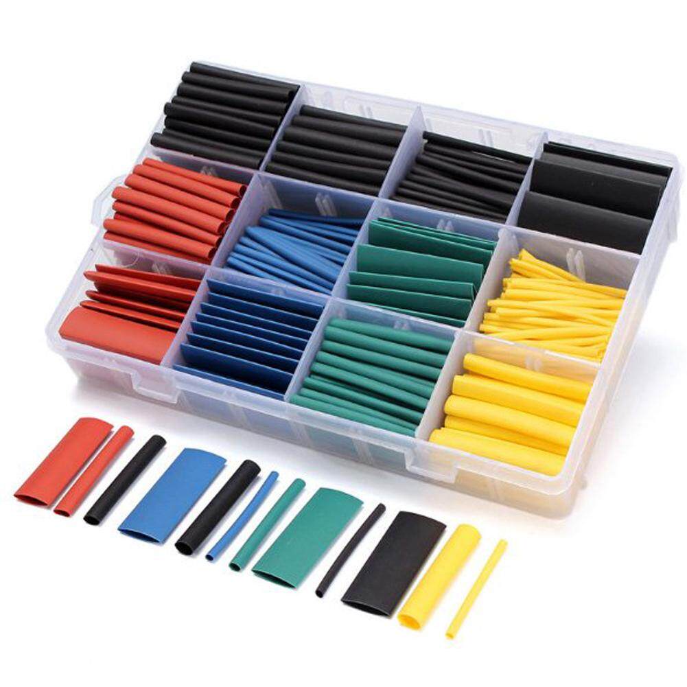 Ống Co Nhiệt, Ống Gen Co Nhiệt Cắt Sẵn Để Bọc Dây Điện, Mối Hàn 580pcs Nhiều Màu SONHOUSE