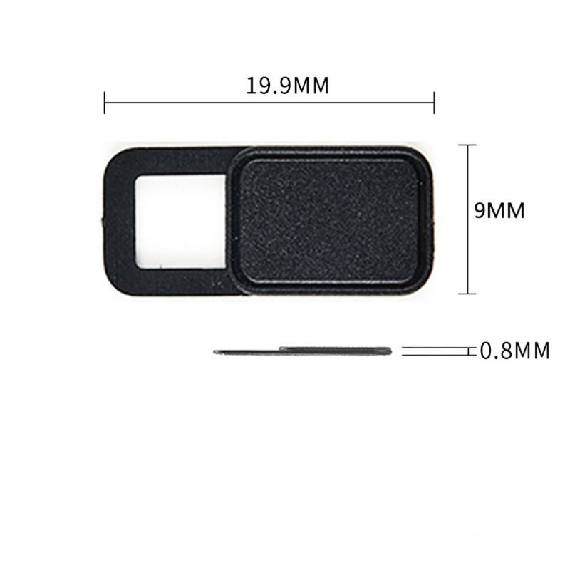 Bộ 3 Miếng Dán Vỏ Bọc Camera Trước Siêu Mỏng Dễ Lắp Đặt