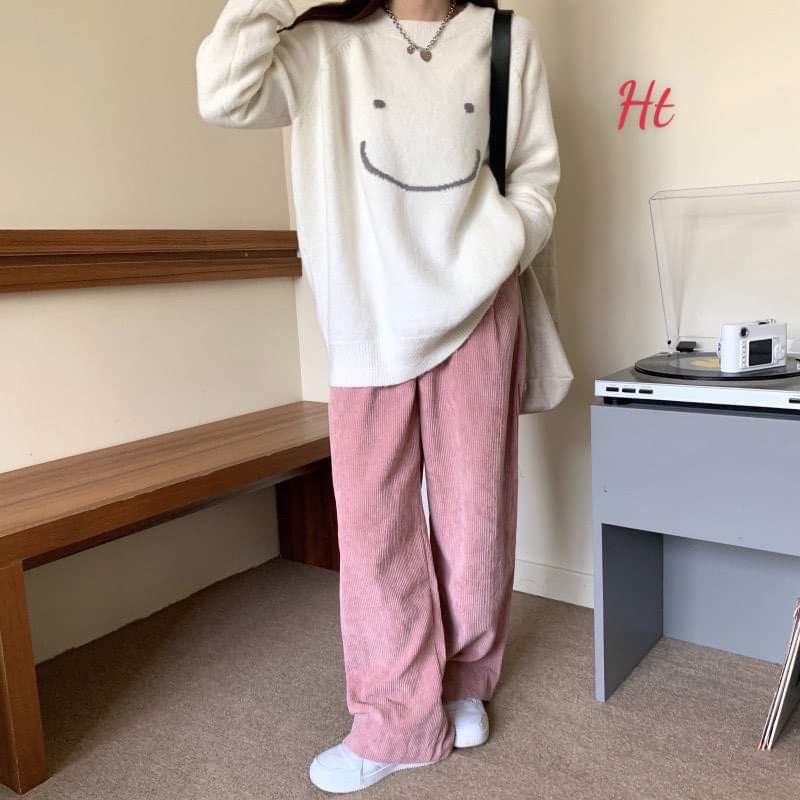 Áo lông cười cổ tròn HT11