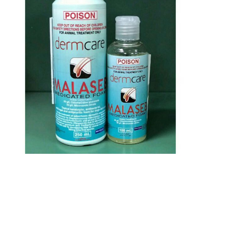 (Hỏa tốc) Sữa tắm trị nấm, ghẻ, viêm da, dị ứng chó mèo Dermcare Malaseb