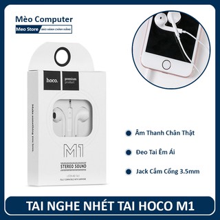 Tai Nghe Chính hãng Hoco M1 Âm Thanh Siêu Chất Phù Hợp Với Tất Cả Các Máy Jack 3.5