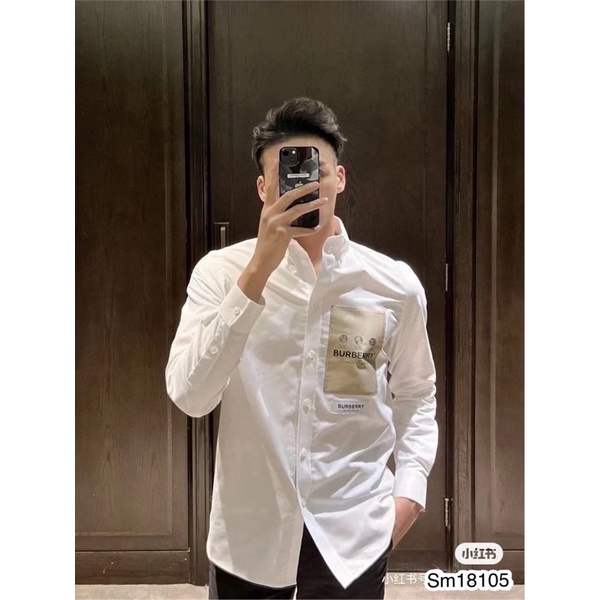 Áo Sơ mi nam túi Bbr mới nhất - Áo sơ mi nam bbr đi chơi cực chất