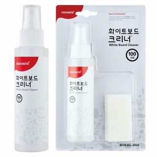 Dung dịch xịt + lau bảng trắng Monami Hàn Quốc