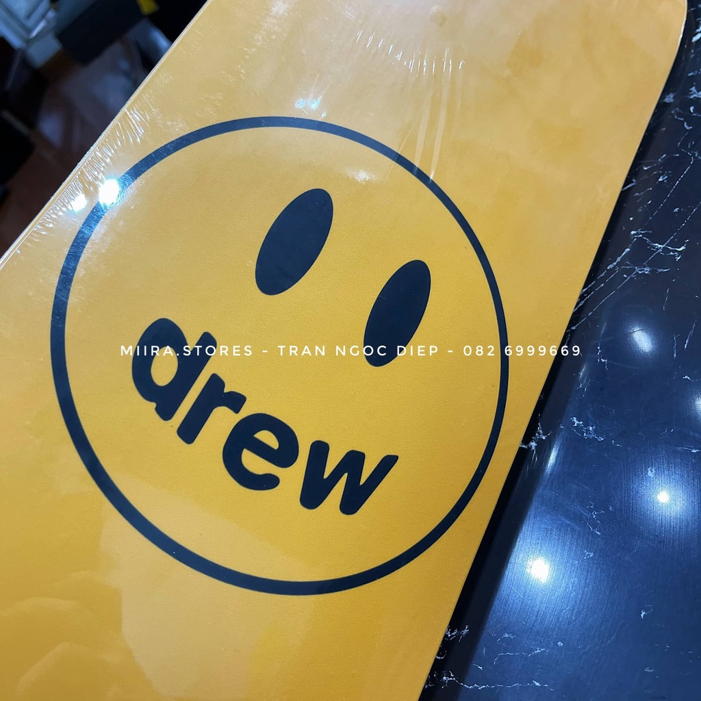 SKATE DECK DREW HOUSE - Mặt ván trượt gỗ DREW trang trí (KHÔNG KÈM BÁNH XE)