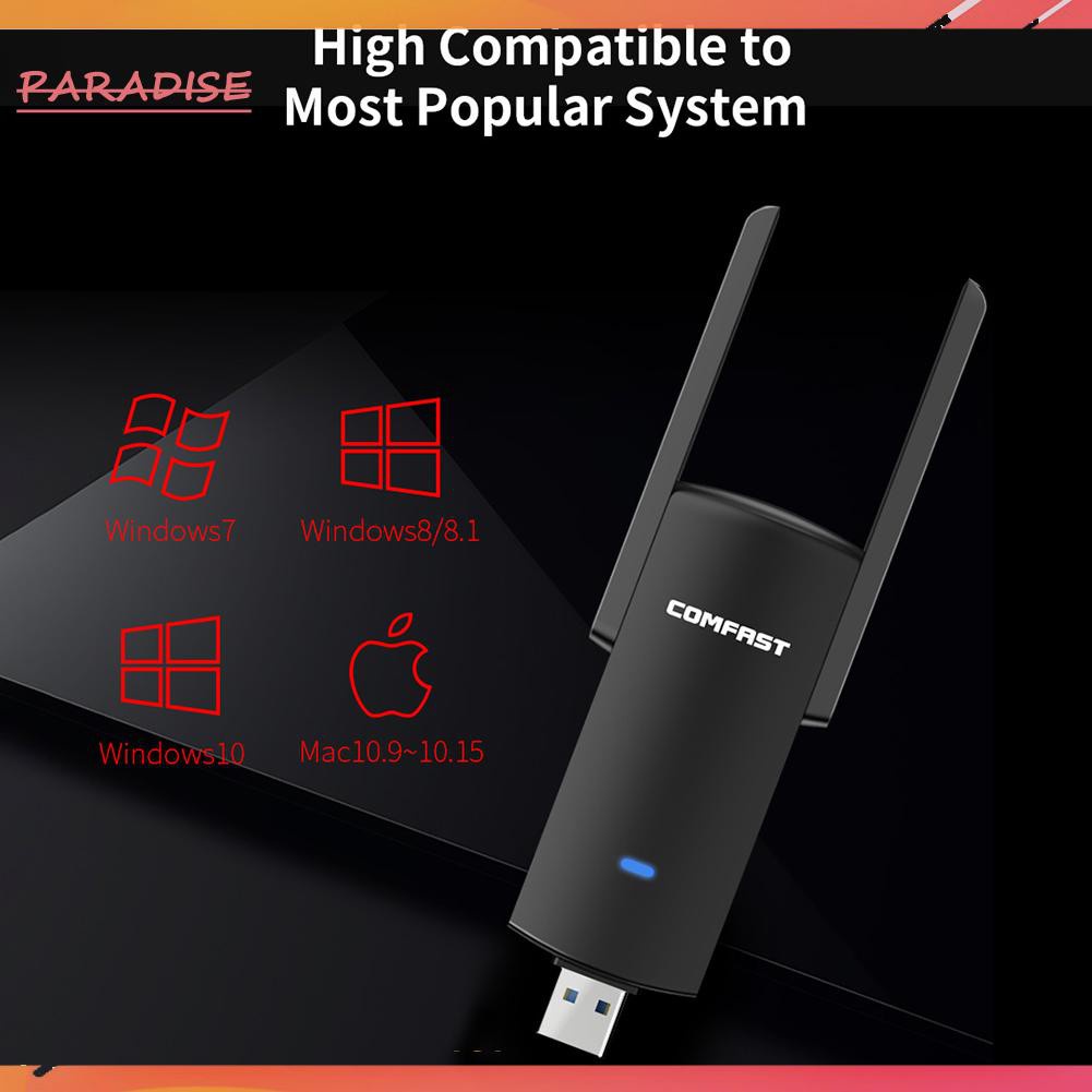 Thiết Bị Thu Phát Wifi Comfast Cf-924Ac 1300m 2.4 / 5.8ghz Usb 3.0 | BigBuy360 - bigbuy360.vn