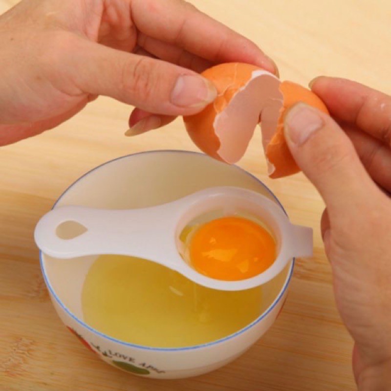 Dụng cụ tách lòng đỏ trứng, lọc lòng đỏ