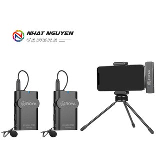 Micro BOYA BY WM4 PRO K4 - Cổng Lightning ( 2 Phát 1 Nhận) - Bảo hành 12 Tháng