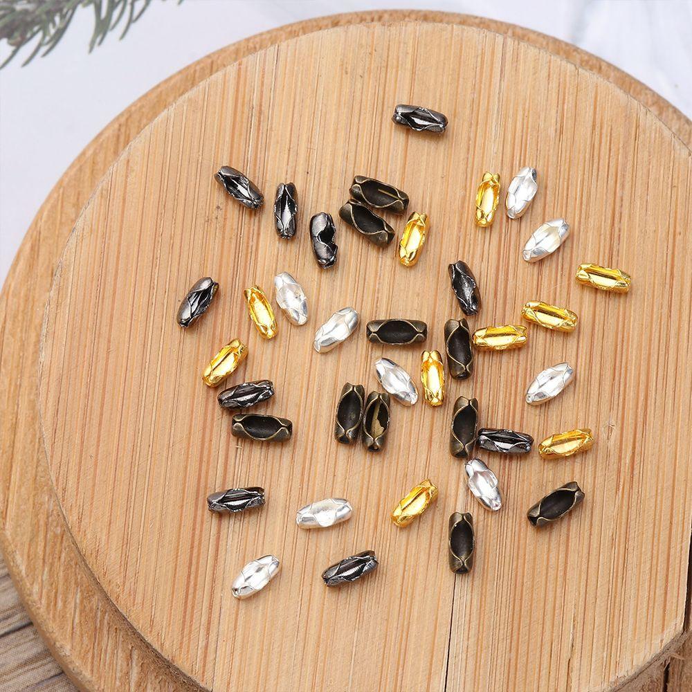 RAINBOW Set 10 Khóa Kim Loại 6 * 2mm Dùng Làm Đồ Trang Sức Thủ Công