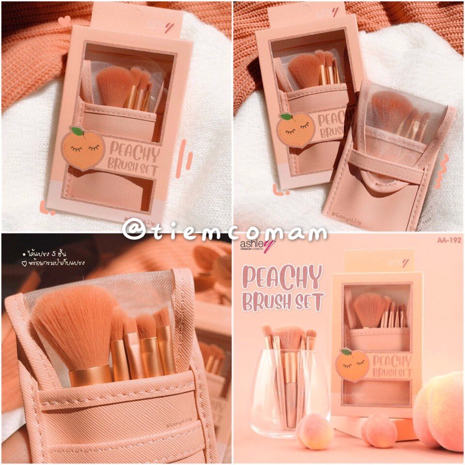 Cọ Trang Điểm Lông Mềm, Cọ Trang Điểm cá nhân Ashley Siêu Xinh ,Tiện Lợi-Narycosmetics