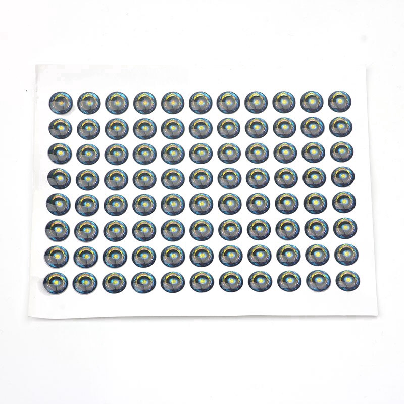 Mắt cá giả 4D kích cỡ 3 - 9mm dùng làm mồi câu cá