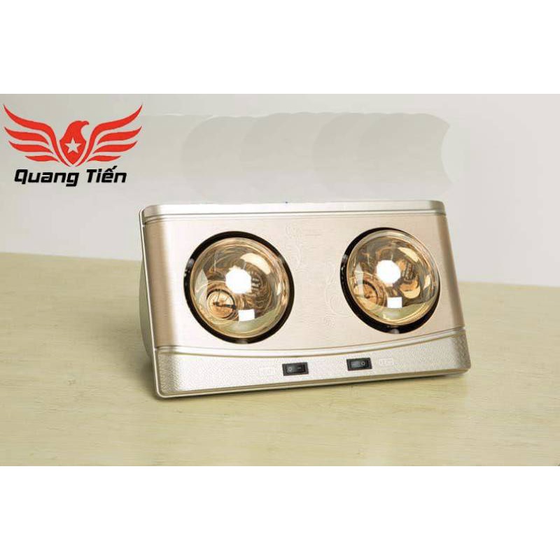 Đèn sưởi nhà tắm Kottmann 2 bóng K2B-Q