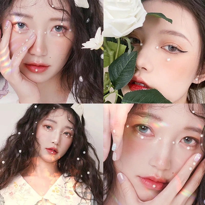 Đá đính mắt makeup - Đá dính mặt trang điểm có thể kết hợp làm phụ kiện trang điểm,trang sức