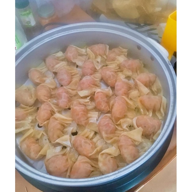 Hoành thánh tôm thịt nhà làm bao ngon hộp 30-35 viên | BigBuy360 - bigbuy360.vn