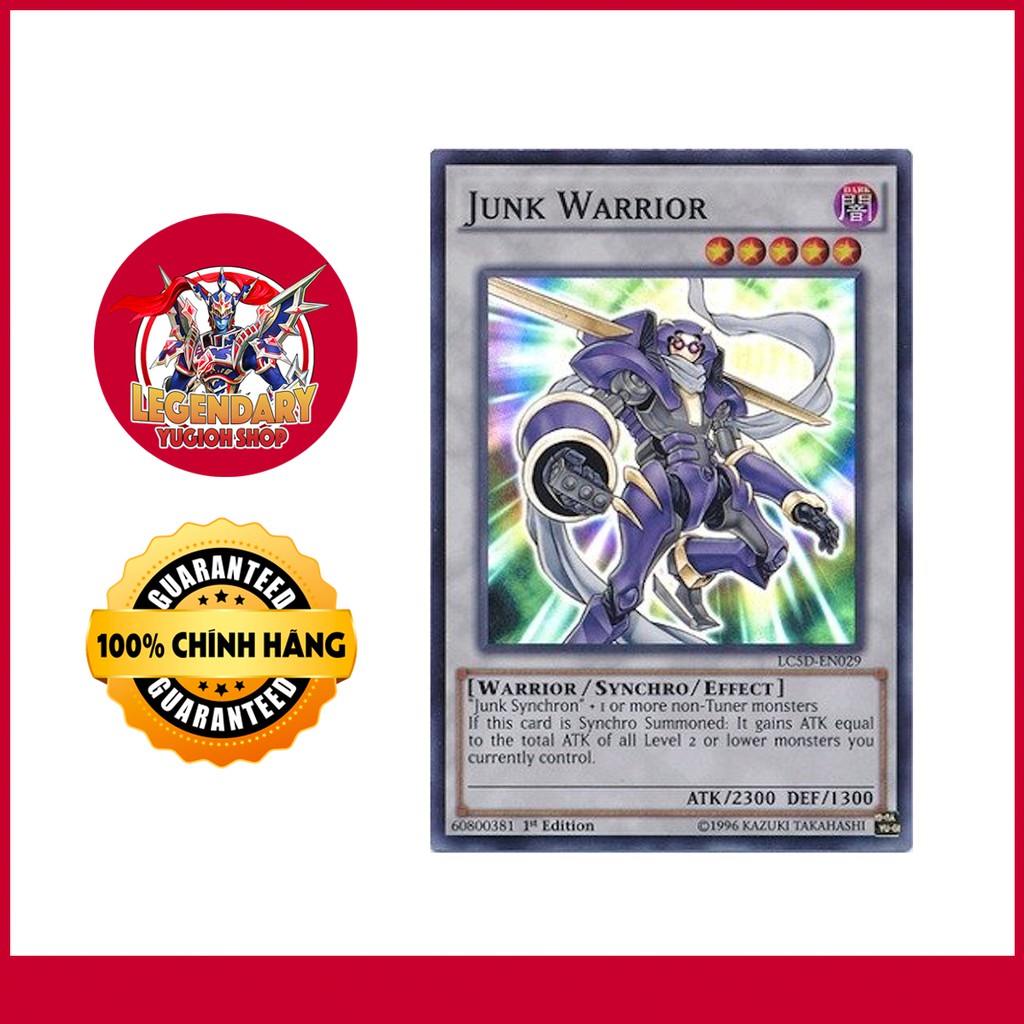 Thẻ Bài Yugioh Chính Hãng] Junk Warrior
