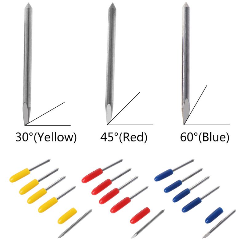 Bộ 5 Cái 30 Cái mm Chất Lượng Cao° 45° 60° Lưỡi Dao Cắt Cho Máy Cắt