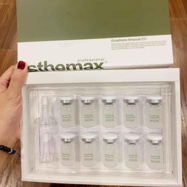 [CHÍNH HÃNG] Tế bào gốc truyền trắng Glutathione Esthemax Set 10 lọ Hàn Quốc