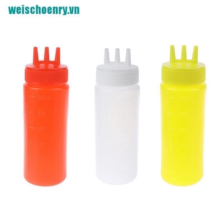 Bình Đựng Tương / Nước Sốt 3 Lỗ Tiện Lợi