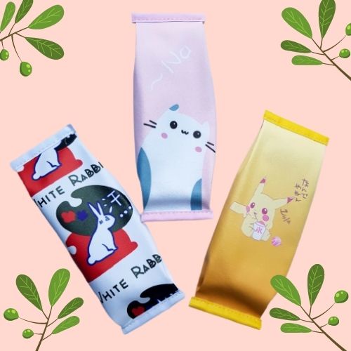 Bóp viết Chimi HT042 kiểu dáng sữa túi phong cách Nhật Bản nhiều mẫu